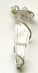Clear Quartz Crystal Tree of Life Energy Pendant